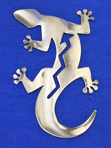 Lizard metal wall art - metal,
