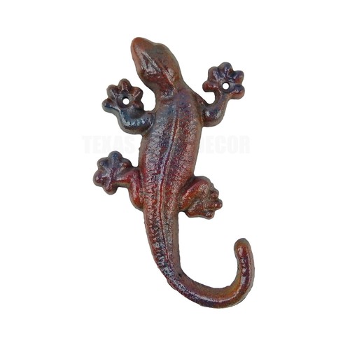 Cast iron lizard gecko - iron,