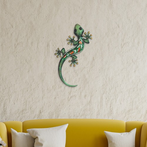 Long green lizard - 19"long,